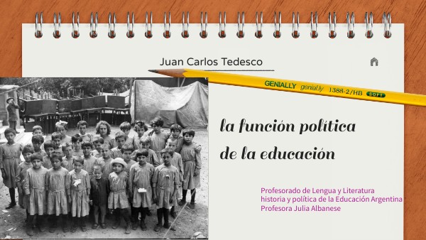 función política de la educación | Genially