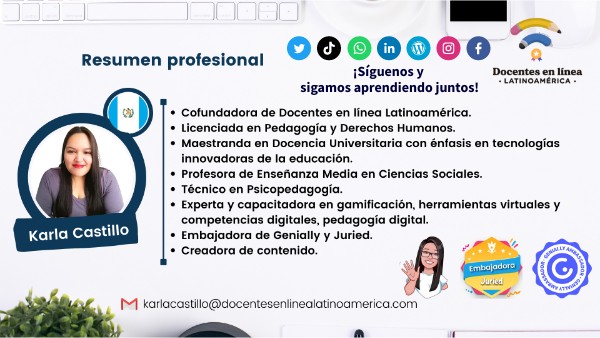 CV Karla original | Genially