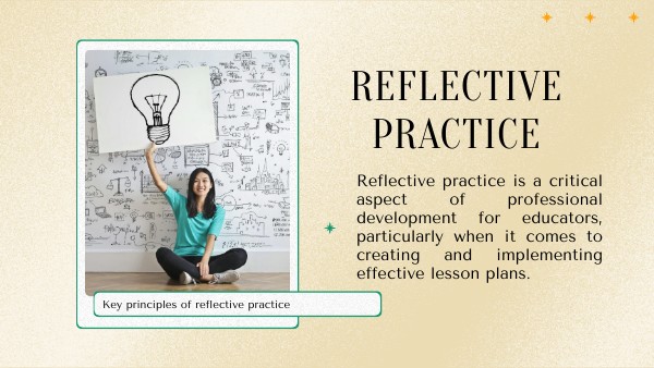 Principles of Reflective Practice | Genially