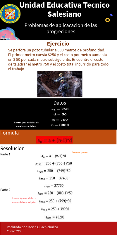 Progresiones Aritméticas | Genially