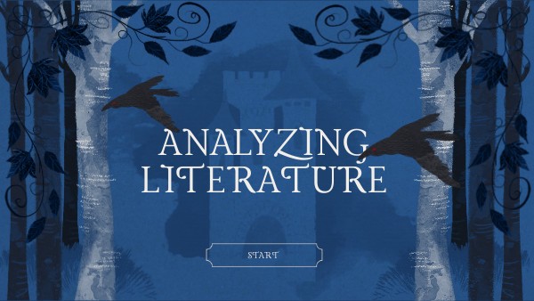 Analyzing Literature | Genially