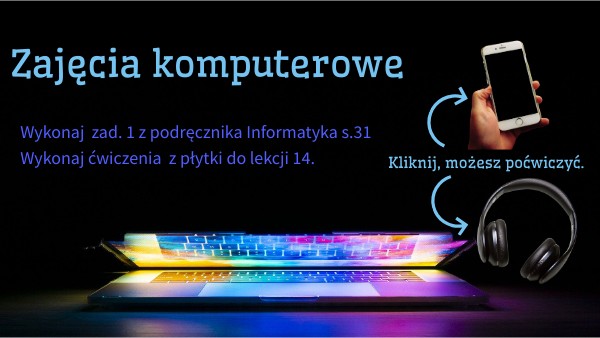 zajęcia komputerowe 5 stycznia 2022