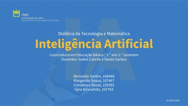 Inteligência Artificial | Genially