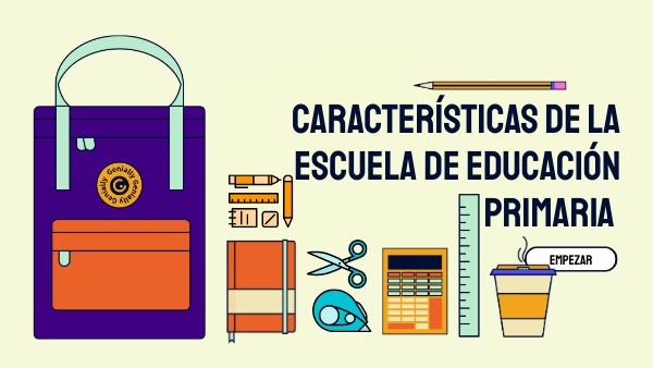 características de la escuela primaria