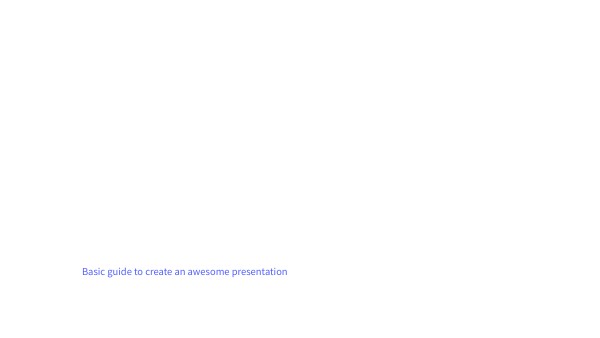 BASIC PRESENTATION | Genially