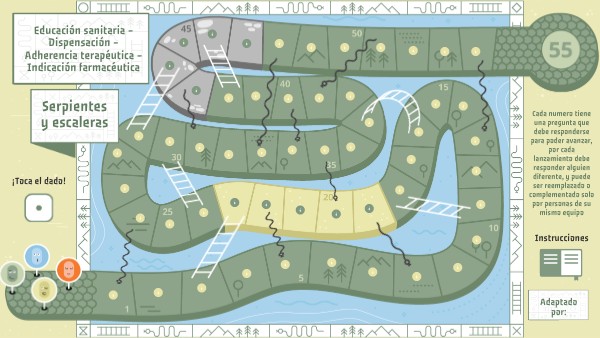 SERPIENTES Y ESCALERAS: Educación Sanitaria