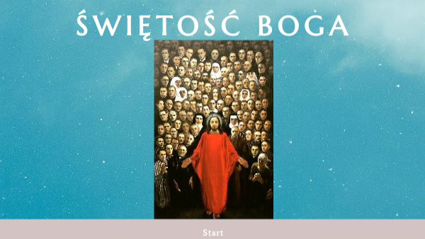 Świętość Boga - kl IV