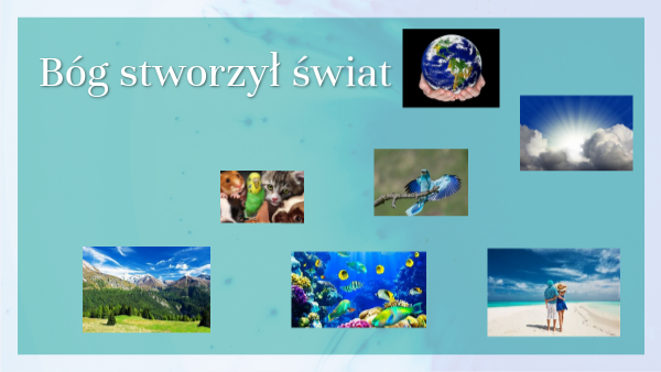 Bóg stworzył świat | Genially