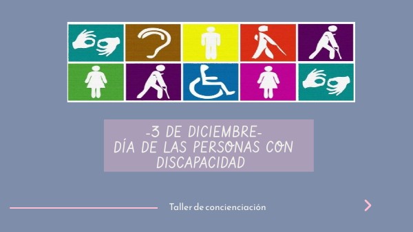 DÍA DE LAS PERSONAS CON DISCAPACIDAD | Genially
