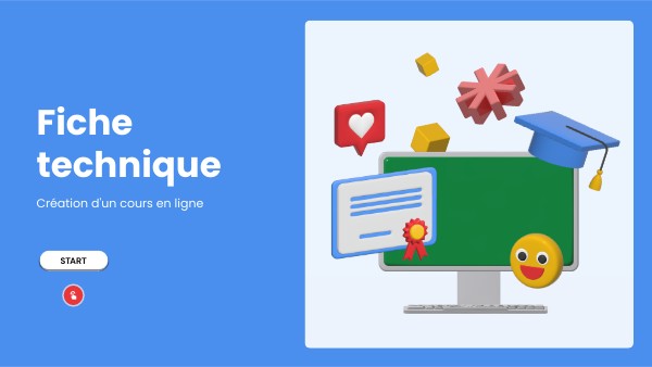 Fiche technique digital learning | Genially