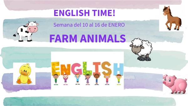 FARM ANIMALS 4 AÑOS | Genially