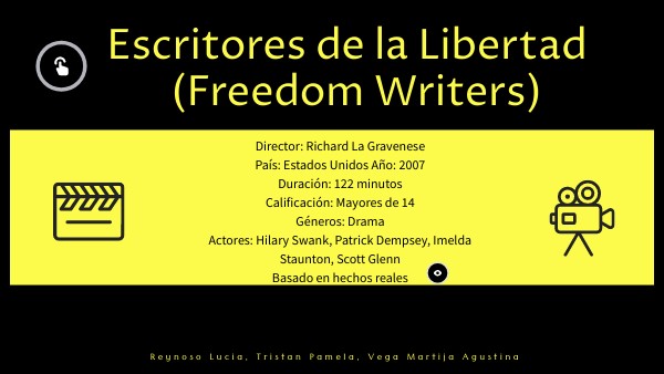 ESCRITORES DE LA LIBERTAD