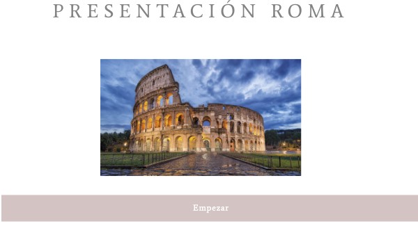 Paseo por Roma | Genially