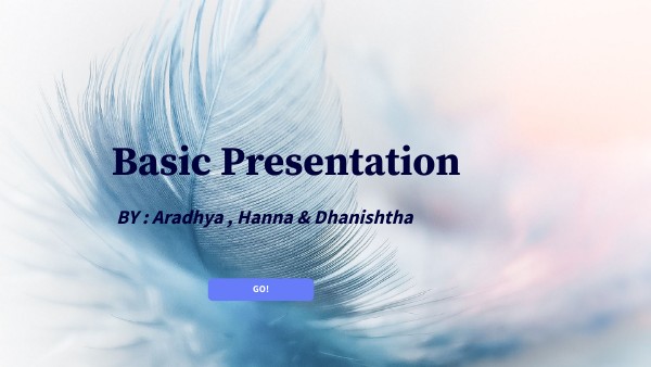BASIC PRESENTATION