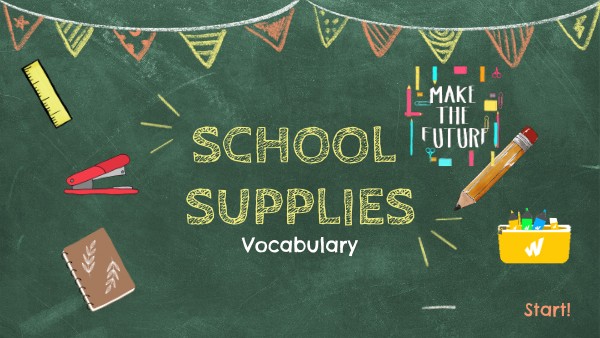 School supplies | Genially