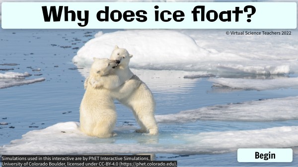 Irene: Why does ice float? | Genially