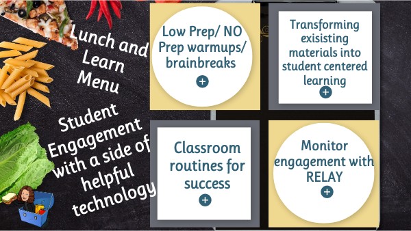 Copy - Lunch and Learn: Student engagement