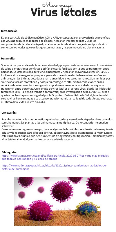 Virus letales