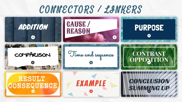 CONNECTORS / LINKERS | Genially