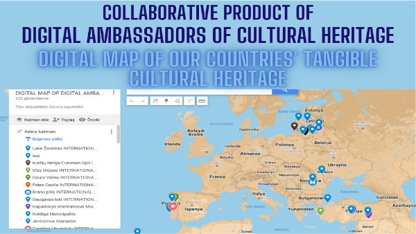 DIGITAL MAP OF DIGITAL AMBASSADORS OF CULTURAL HERITAGE | Genially