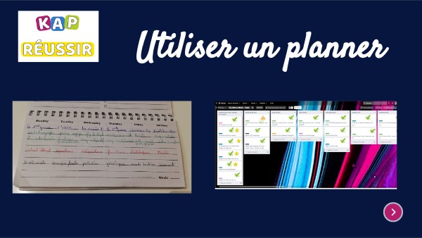 Utiliser un planner | Genially