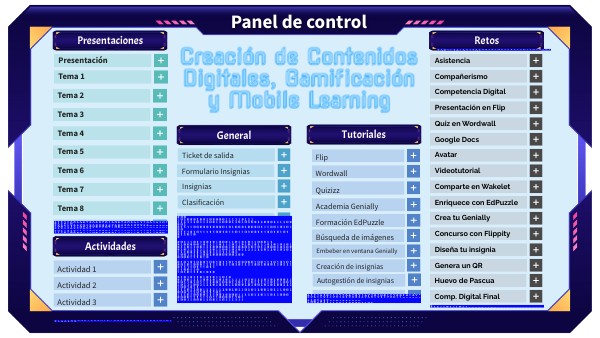 PANEL MOODLE | Genially