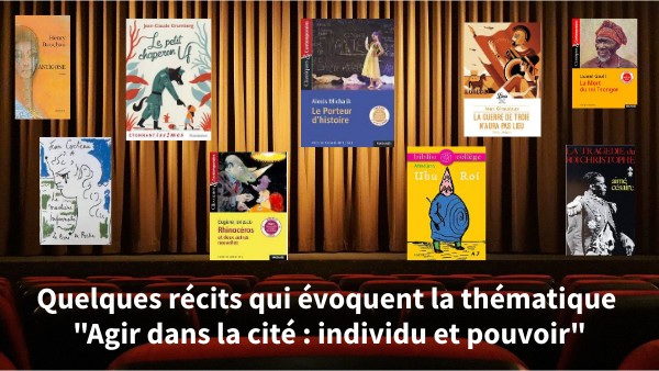 Agir Dans La Cité Individu Et Pouvoir Page De Garde Quelques récits qui évoquent la thématique « Agir dans la cité : indiv