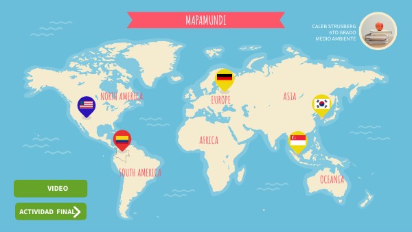 WORLD MAP EDUCATION | Genially