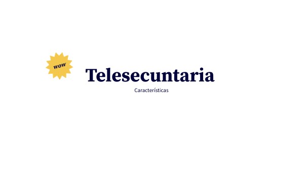 Modelo Educativo Telesecundaria