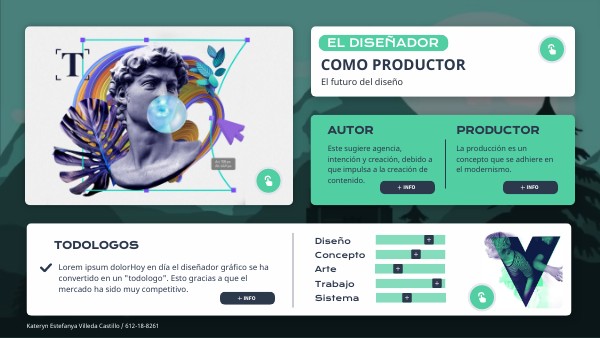 El Diseñador como Productor | Genially
