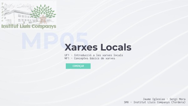 UF1NF1 - Conceptes bàsics de xarxes | Genially