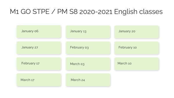 M1 GO STPE / PM S8 2020-2021