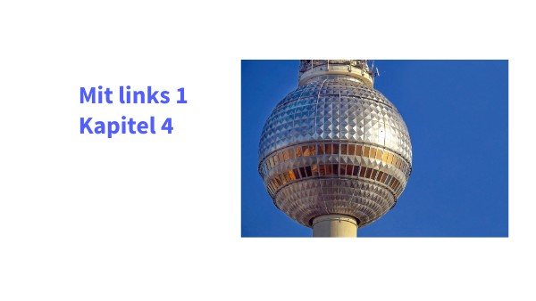 Mit links 1 - Kapitel 4