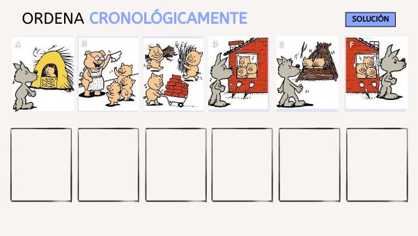 ORDENA CRONOLÓGICAMENTE | Genially