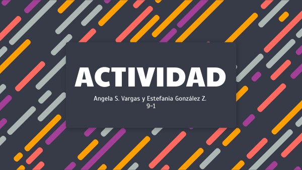 Actividad | Genially