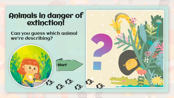 EN 12. Danger of Extinction! | Genially
