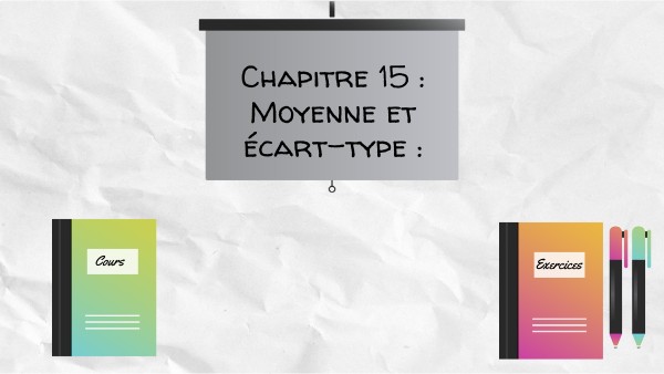 Moyenne et écart-type | Genially