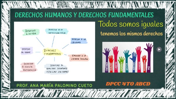 DERECHOS HUMANOS Y FUNDAMENTALES | Genially