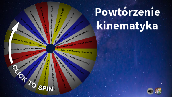 Sprawdzian Spotkanie Z Gizyką Kl 7 Kinematyka powtórzenie kinematyka | Genially