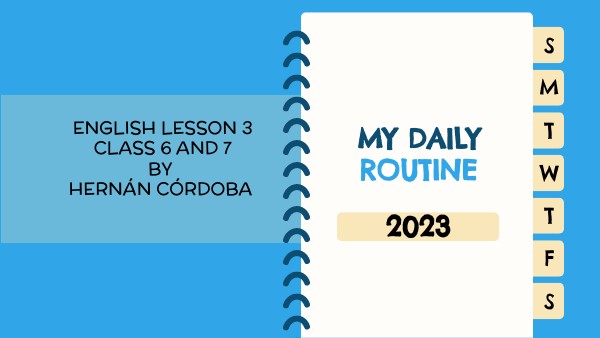 my daily routine