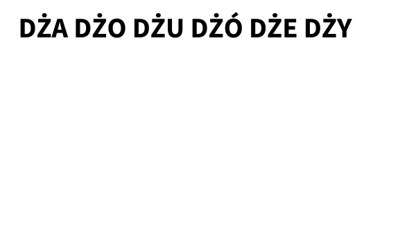 DŻA-DRZA