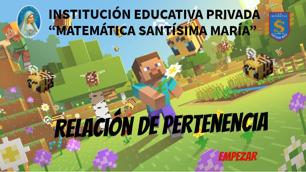 DESAFÍO MATEMÁTICO MINECRAFT | Genially