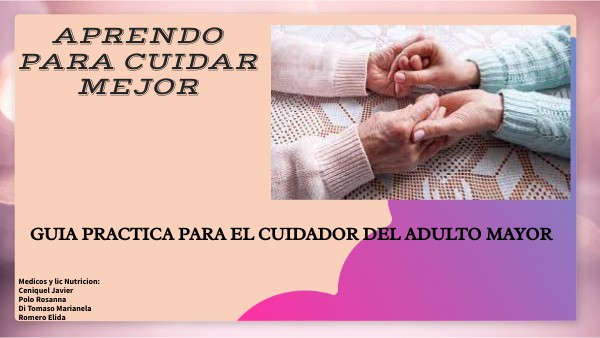 GUIA DEL CUIDADOR DEL ADULTO MAYOR