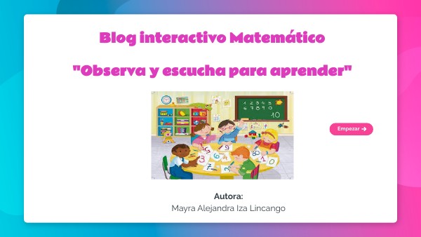 blog interactivo matematico