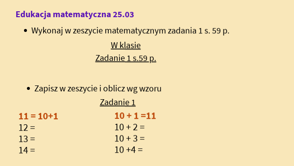 Edukacja matematyczna 25.03