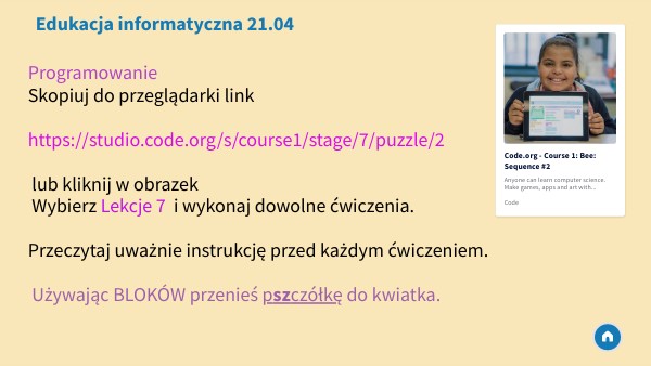 Edukacja informatyczna 1b