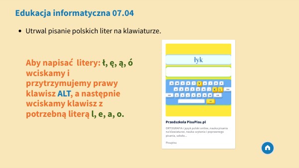 Edukacja informatyczna 07.04