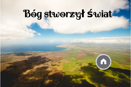 Bóg stworzył świat. | Genially