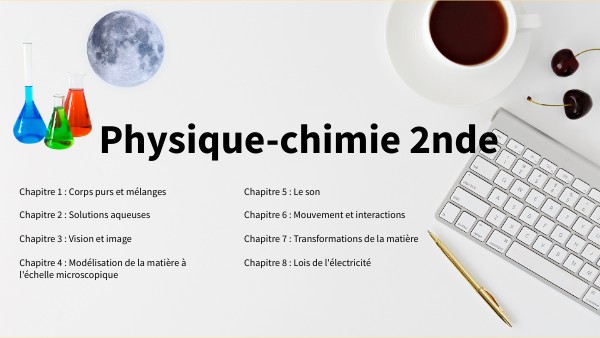 Physique-chimie 2nde
