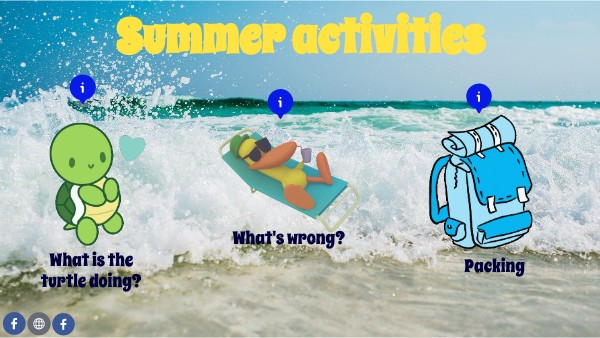Summer activities kids | Genially